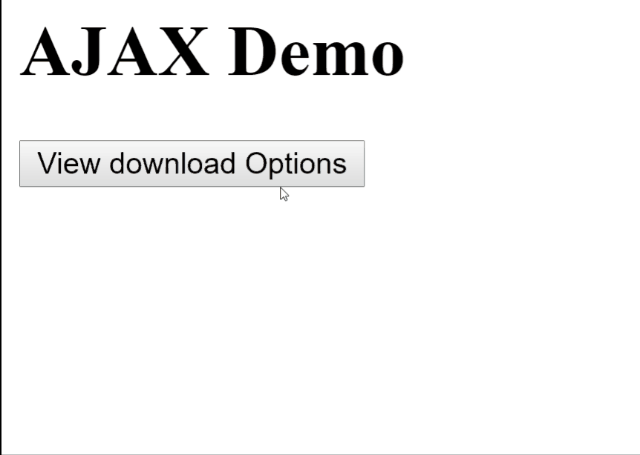 AJAX Demo V4.5