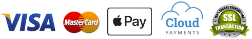 Pay with Visa, MasterCard or Apple Pay Pay with Visa, MasterCard or Apple Pay